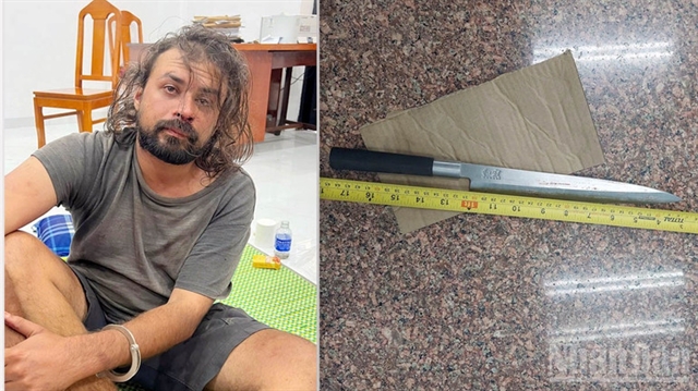 럼동(Lâm Đồng)서 교통사고 후 경찰 찌른 영국인 체포